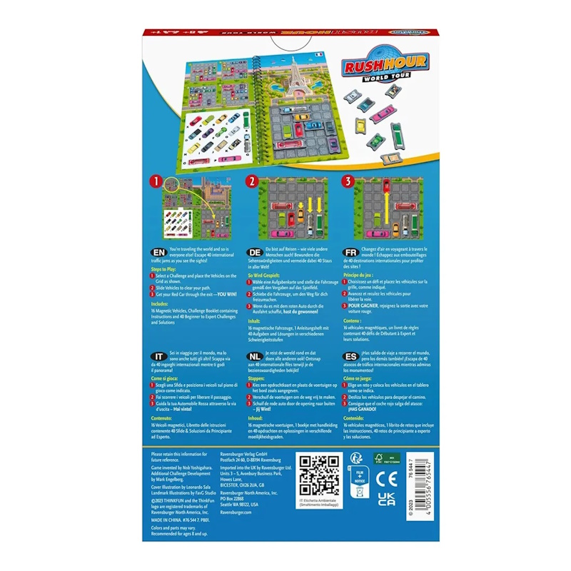 Jeu de logique magnétique – Rush Hour – Image 3