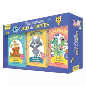 Jeux de cartes – Mes premiers jeux de cartes – Auzou