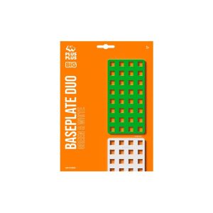 Bases de construction BIG – 2 Pcs blanche & verte