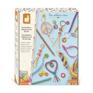 Scoubidous Peace and Love – 50 fils – Janod