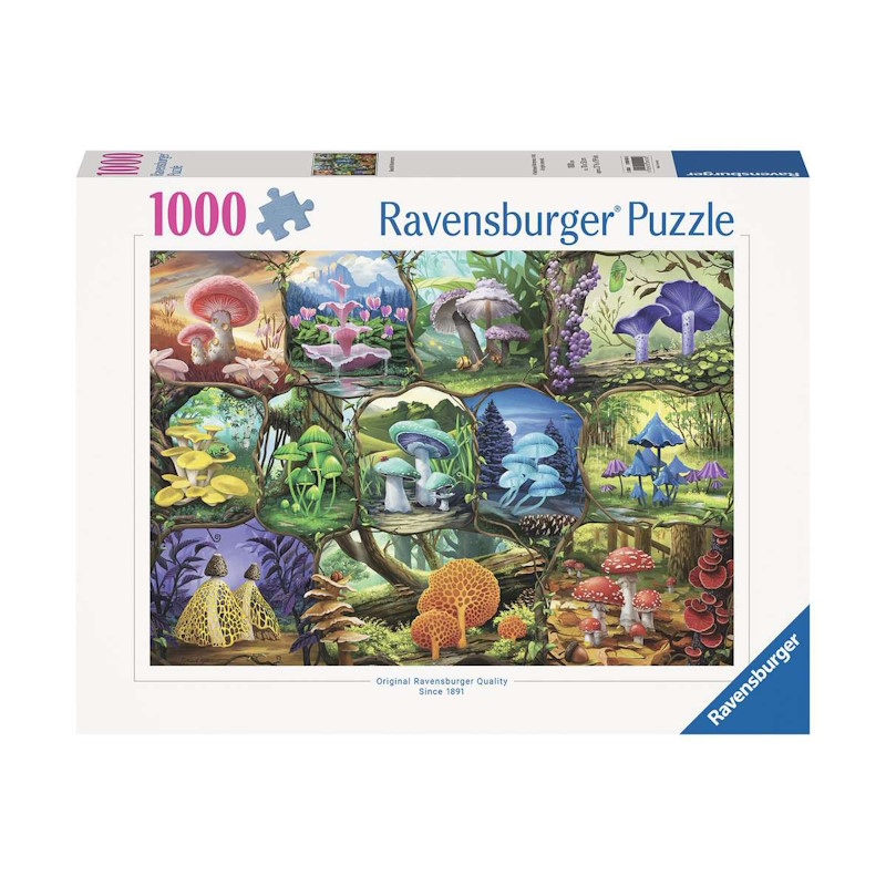 Puzzle Magnifiques champignons – 1000 pièces – Ravensburger