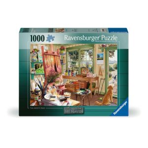 Puzzle Cabanon artiste – 1000 pièces – Ravensburger