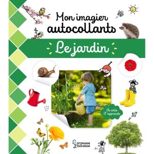 Mon imagier autocollants Le Jardin – Larousse
