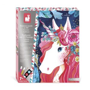 Peinture Nacrée et 3D Licorne – Janod