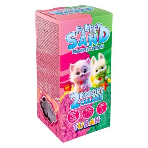 Set de sable Fluffy rose et vert – Tuban