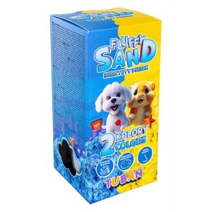 Set de sable Fluffy bleu et jaune – Tuban