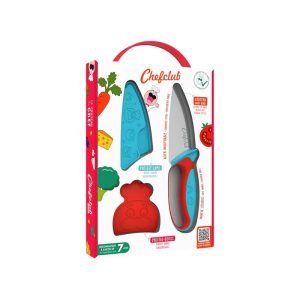 Le Couteau Chefclub Kids Bleu & Rouge