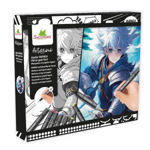 Layout et marqueurs Manga – Héros guerriers