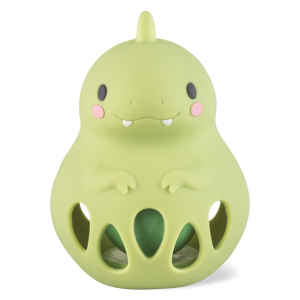 Hochet en silicone Dino – Tiger Tribe