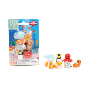 Set de gommes – Les amis de la mers – Iwako