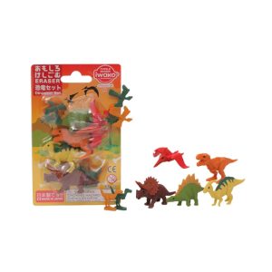 Set de gommes – Dinosaures – Iwako