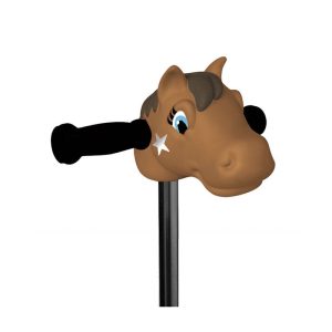 Tête de trottinette Poney Marron – Micro Mobility