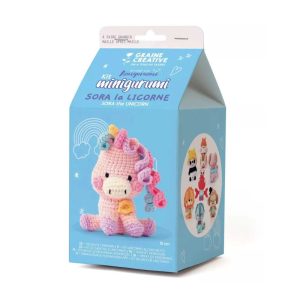 Kit minigurumi Sora la Licorne – Graine créative