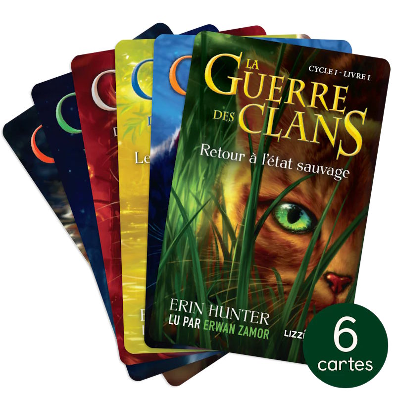 La Guerre des Clans, cycle I – Carte Yoto
