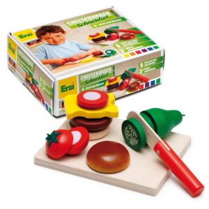 Assortiment – Cheeseburger en bois – Erzi