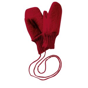 Gants en laine bouillie bio Bordeaux – Disana