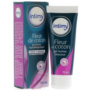 Intimy gel intime fleur de coton – Tube de 70 ml