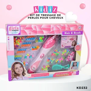Kit de tressage de perles pour cheveux KD232