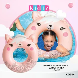 Bouée gonflable motif lama Intex +8ans KD314