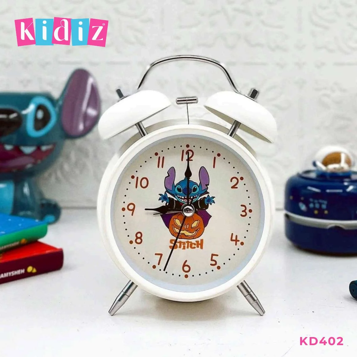 Réveil Double Cloche pour Enfant KD402 – Image 2