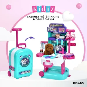 Cabinet Vétérinaire Mobile 3-en-1 KD465