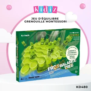 Jeu d&rsquo;Équilibre Grenouille Montessori KD480