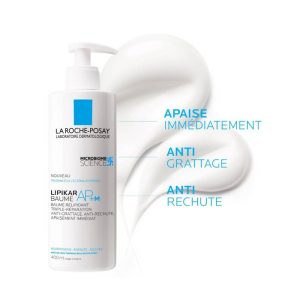 Lipikar Baume AP+M Baume Relipidant triple réparation, peau sèche à très sèche et peau atopique