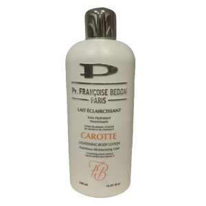 Pr. Francoise Bedon Lotion Corps Lait éclaircissante Carrote 500 ml