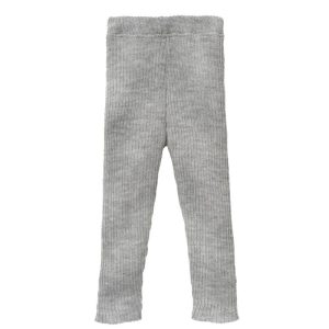 Leggings en laine mérinos bio Gris – Disana
