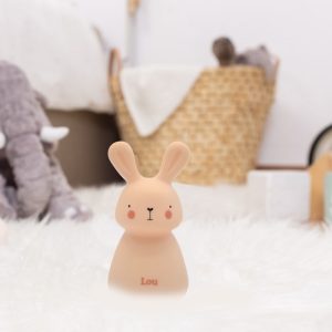 Veilleuse Lapin Lou USB JAUNE