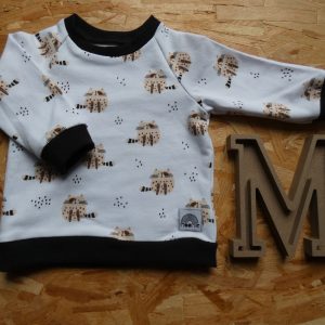 Sweat Chats fond Crème – Moomie