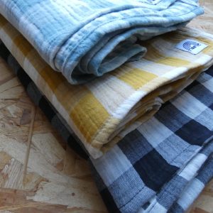 Lange XXL carreaux (réversible) – Moomie