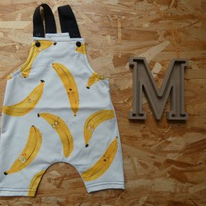 Salopette courte Bananes – Moomie
