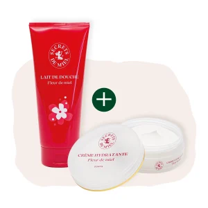 DUO Lait de douche & Crème corps hydratante