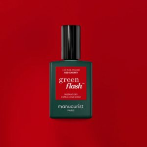 Vernis semi-permanent Green Flash Red cherry