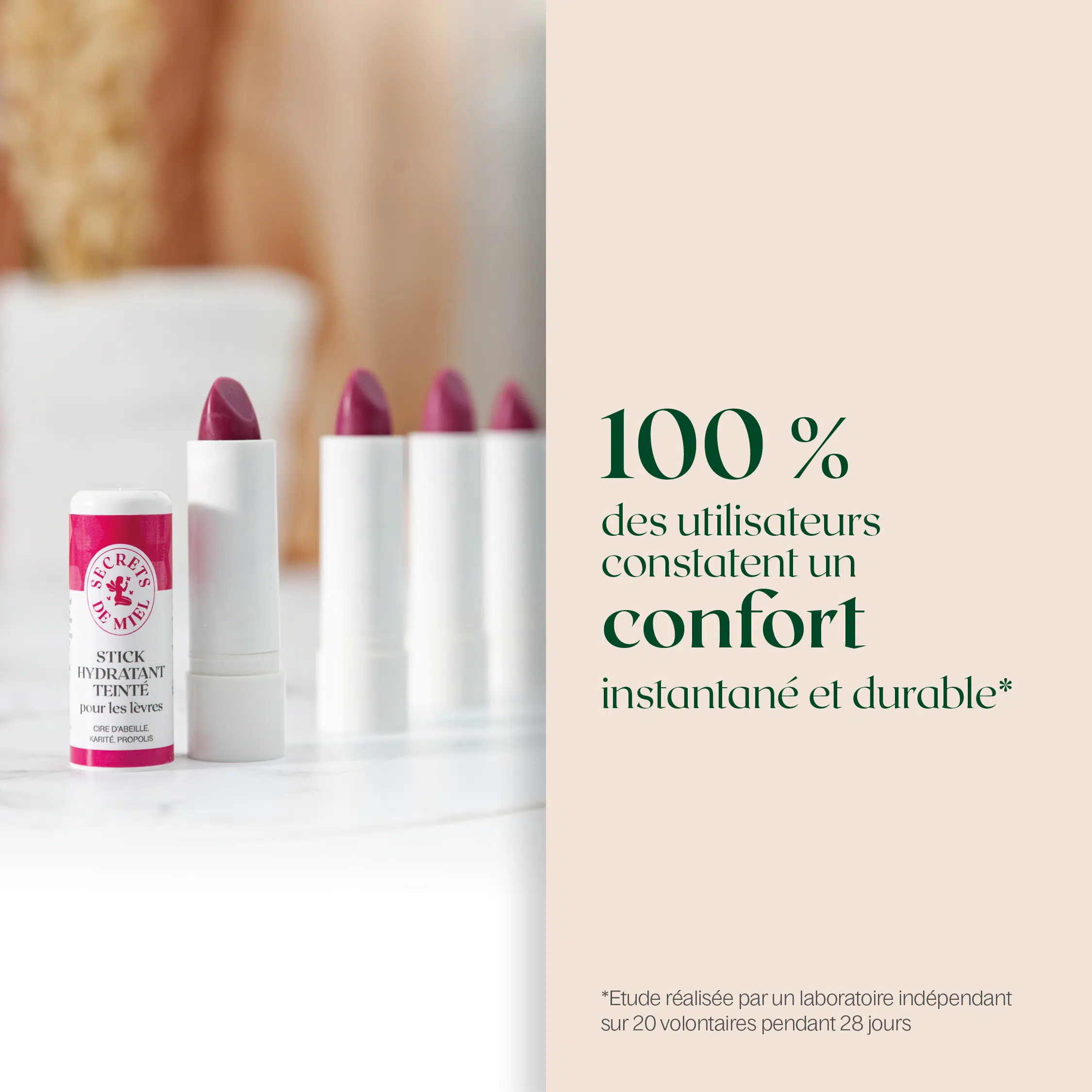 Stick Hydratant Teinté pour les lèvres – Image 4