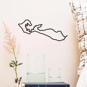 Silhouette murale Île de Ré