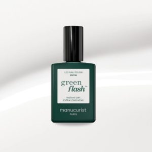 Vernis semi-permanent Green Flash Snow