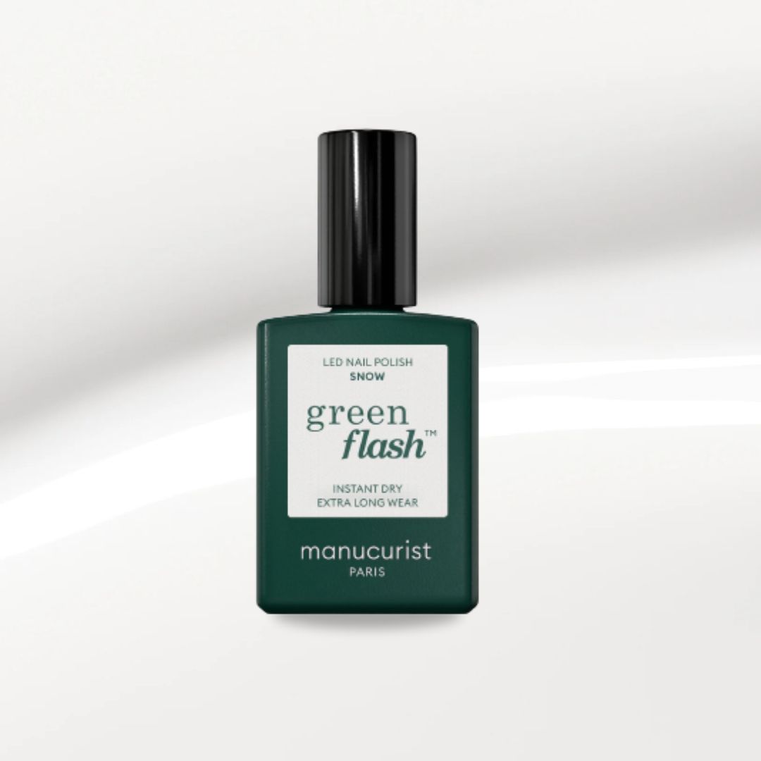 Vernis semi-permanent Green Flash Snow