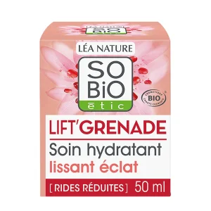 Lift&rsquo; Grenade Soin Hydratant Lissant Eclat Grenade Bio – 50ml – So&rsquo;Bio étic