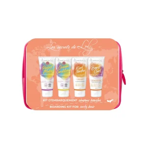 Trousse de voyage cheveux bouclés Les secrets de Loly