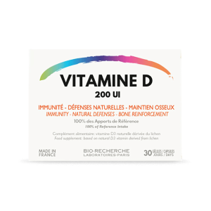 Vitamine D – Complément alimentaire – Immunité et défenses naturelles – Maintien Osseux