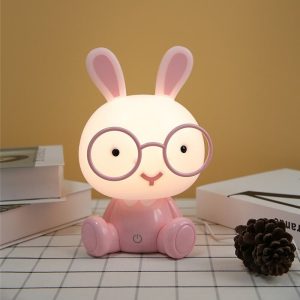Veilleuse lampe lapin avec lunette