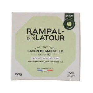 Rampal Latour Savon de Marseille aux Huiles Végétales Bio 150g