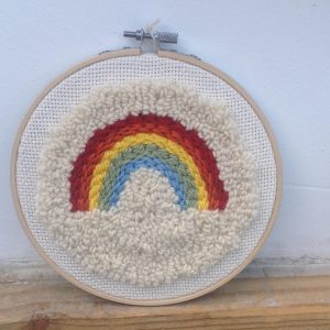 Tambour Arc en Ciel « Punch Needle »