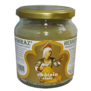 SHIRAZ Henné Châtain Clair – Coloration Végétale – 150 g