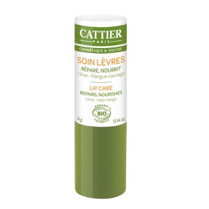 Cattier Soin lèvres – Répare, nourrit – Olive & mangue sauvage – 4g