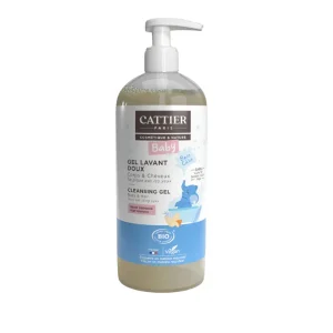 Bébé Gel Lavant Doux Bio Cheveux et Corps – 500 ML – Cattier