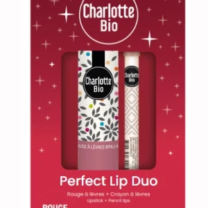 Coffret perfect lip duo Rouge Rosé – Charlotte Bio