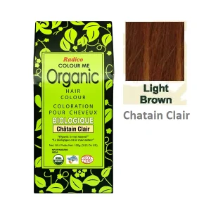 Coloration Végétale Bio Châtain Calair – LIGHT BROWN  – 100g – Radico